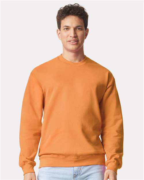 Softstyle® Midweight Crewneck Sweatshirt - Tangerine -   -