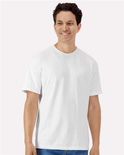 Light Cotton T-Shirt - White -   -
