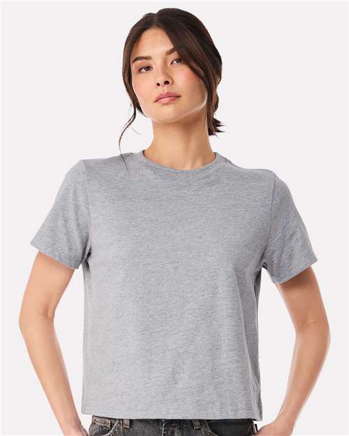 Women's 6 oz Heavyweight Tee - Athletic Heather -   -