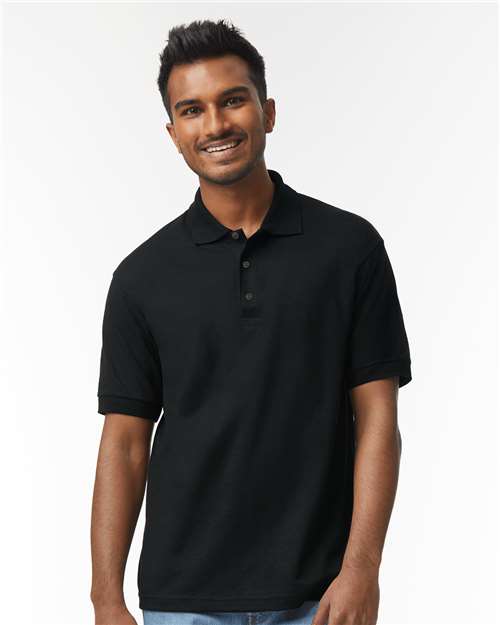 DryBlend® Jersey Polo - Black -   -