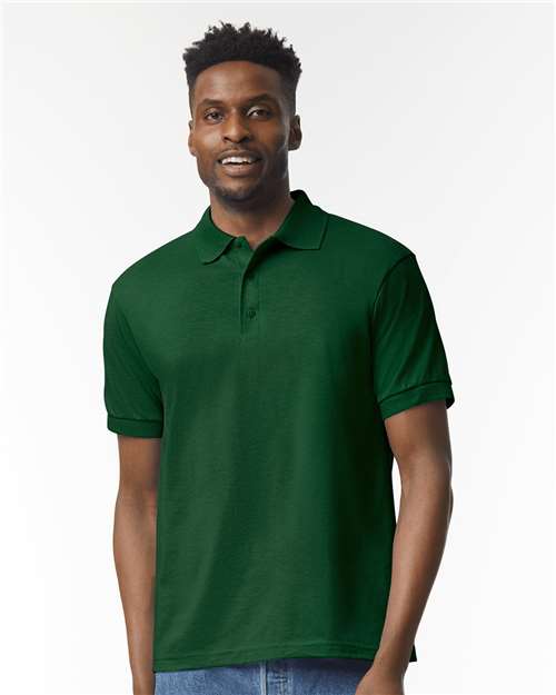 DryBlend® Jersey Polo - Forest Green -   -