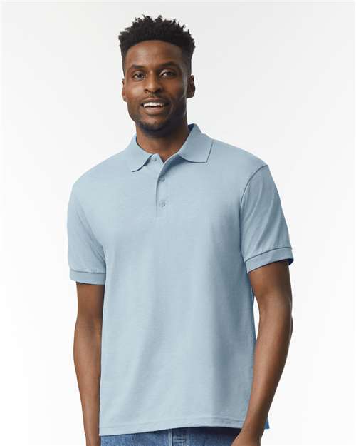 DryBlend® Jersey Polo - Light Blue -   -