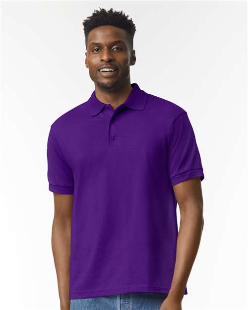 DryBlend® Jersey Polo - Purple -   -