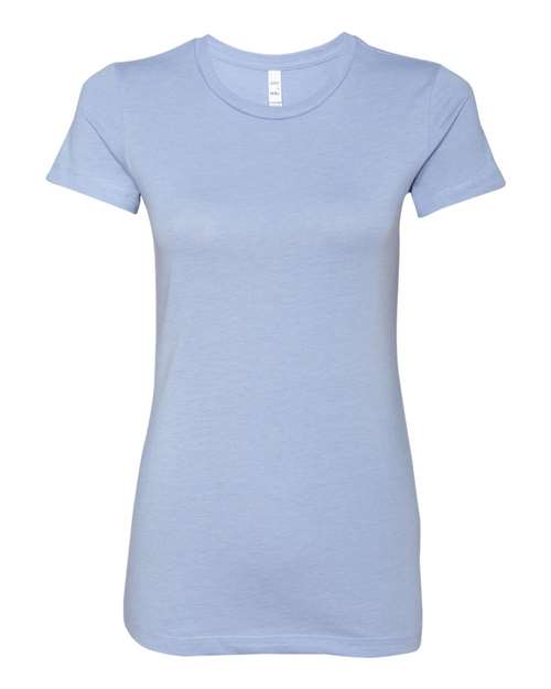 Women's Slim Fit Tee - Heather Blue -   -