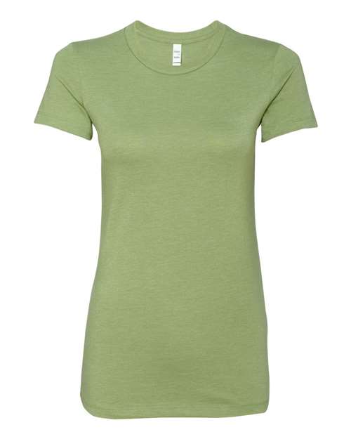Women's Slim Fit Tee - Heather Green -   -