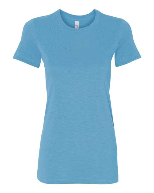 Women's Slim Fit Tee - Ocean Blue -   -