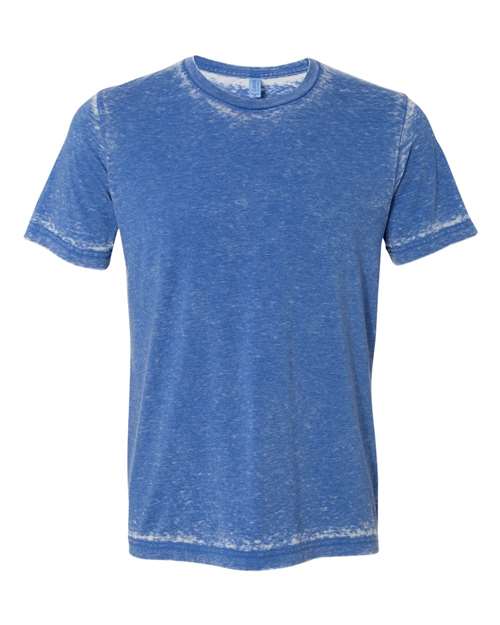 Texture Tee - True Royal Acid Wash -   -
