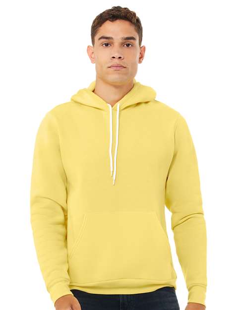 Sponge Fleece Hoodie - Yellow -   -