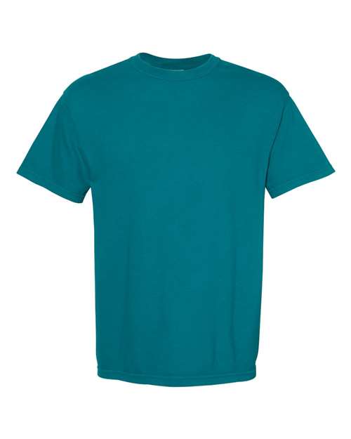 Garment-Dyed Heavyweight T-Shirt - Topaz Blue -   -