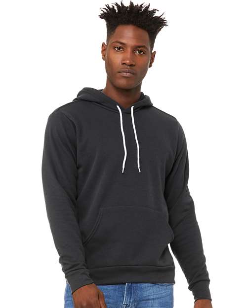 Sponge Fleece Hoodie - DTG Dark Grey -   -