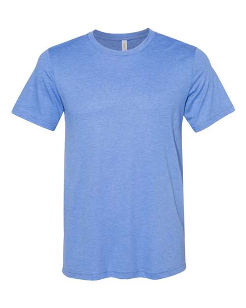 Sueded Tee - Heather Columbia Blue -   -